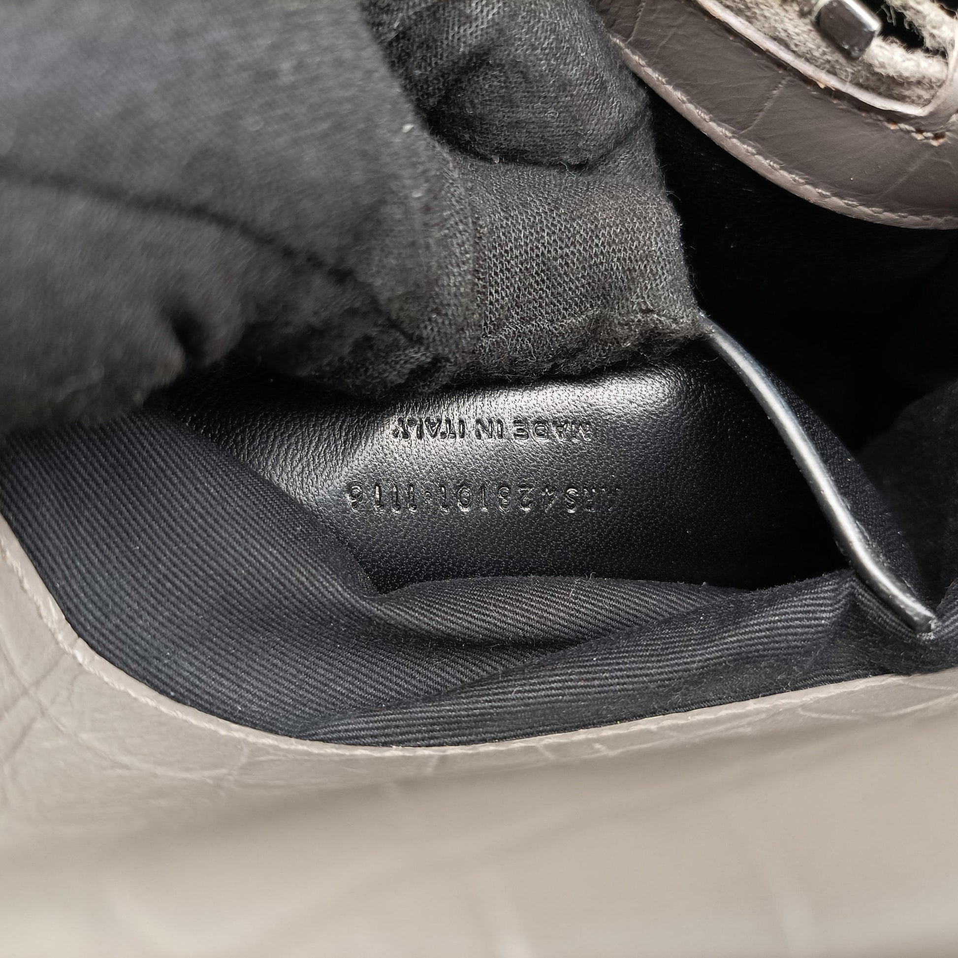 COLLEGE Grey Leather 428101 ARS428101.1116カレッジ グレー レザー 428101 ARS428101.1116