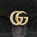 GG Marmont Black velour 443497 I021069543GGマーモント ブラック ベロア 443497 I021069543