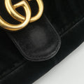 GG Marmont Black velour 443497 I021069543GGマーモント ブラック ベロア 443497 I021069543