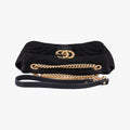 GG Marmont Black velour 443497 I021069543GGマーモント ブラック ベロア 443497 I021069543