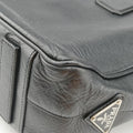 business bag briefcase Black SAFFIANO Leather 2VE363 7 R 208ビジネスバッグ ブリーフケース ブラック サフィアーノレザー 2VE363 7 R 208