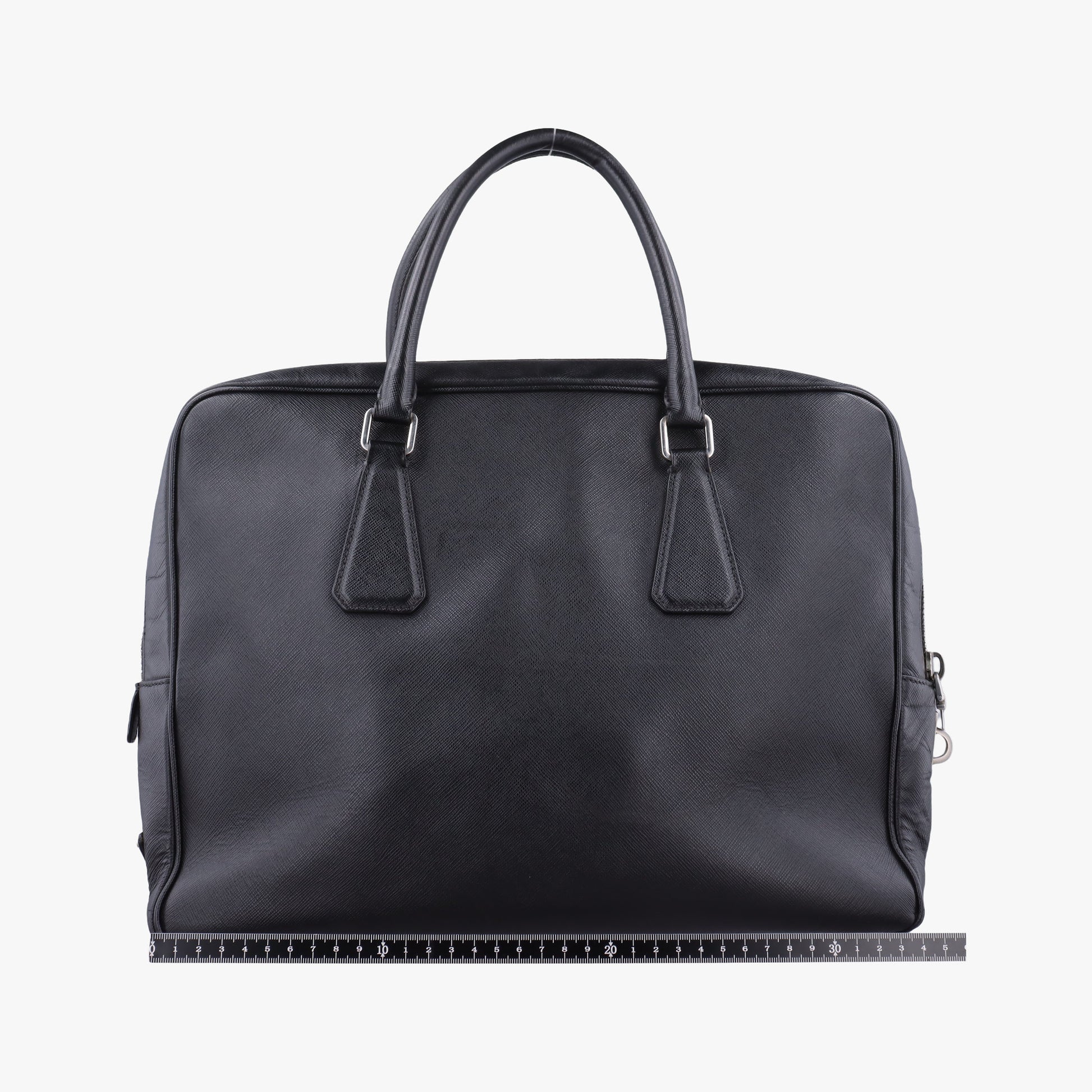 business bag briefcase Black SAFFIANO Leather 2VE363 7 R 208ビジネスバッグ ブリーフケース ブラック サフィアーノレザー 2VE363 7 R 208