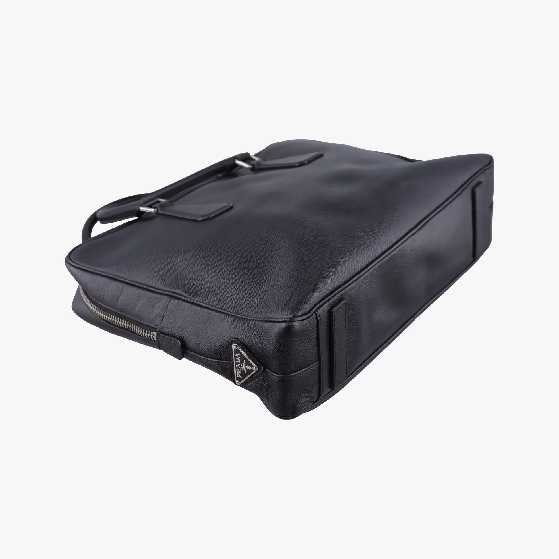 business bag briefcase Black SAFFIANO Leather 2VE363 7 R 208ビジネスバッグ ブリーフケース ブラック サフィアーノレザー 2VE363 7 R 208
