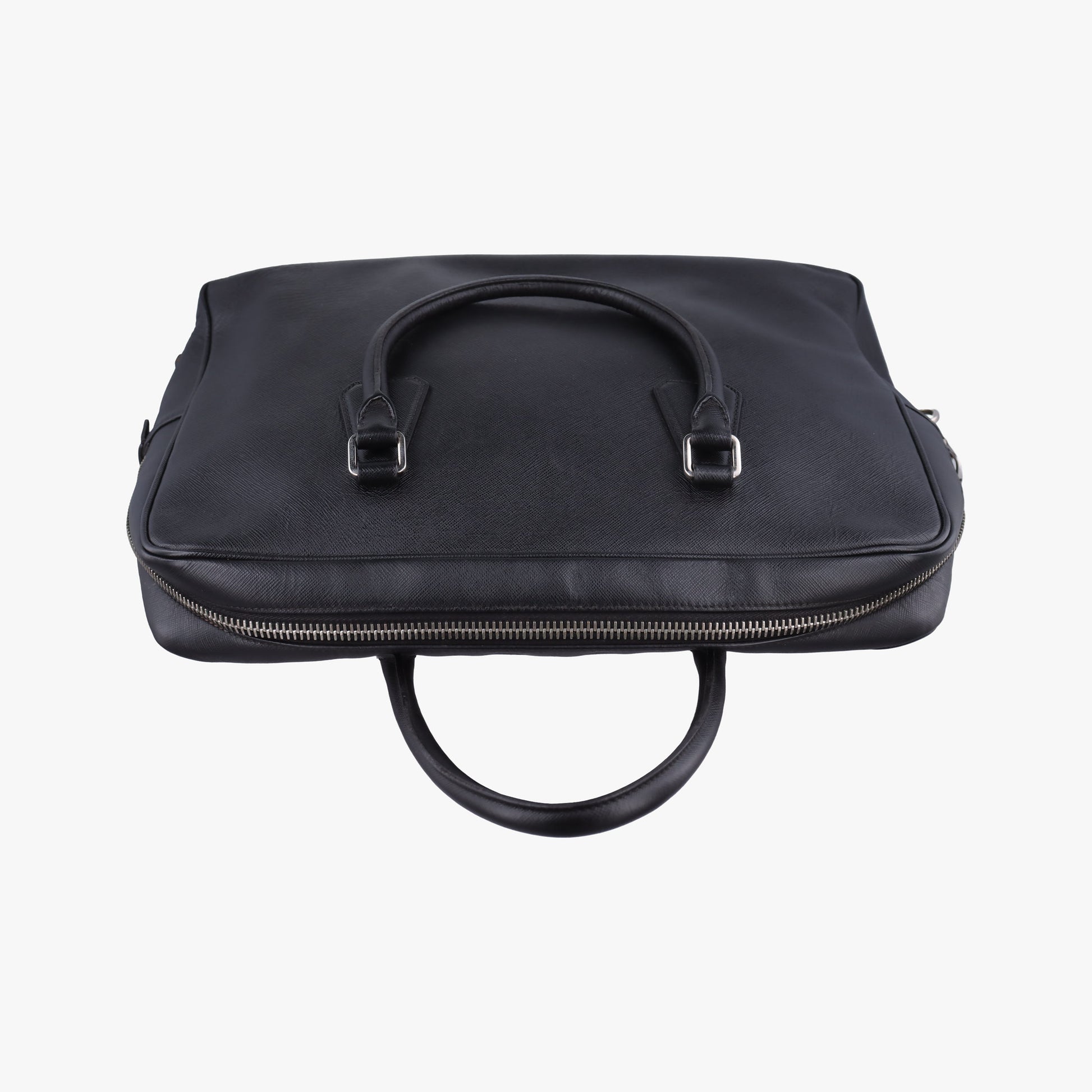 business bag briefcase Black SAFFIANO Leather 2VE363 7 R 208ビジネスバッグ ブリーフケース ブラック サフィアーノレザー 2VE363 7 R 208