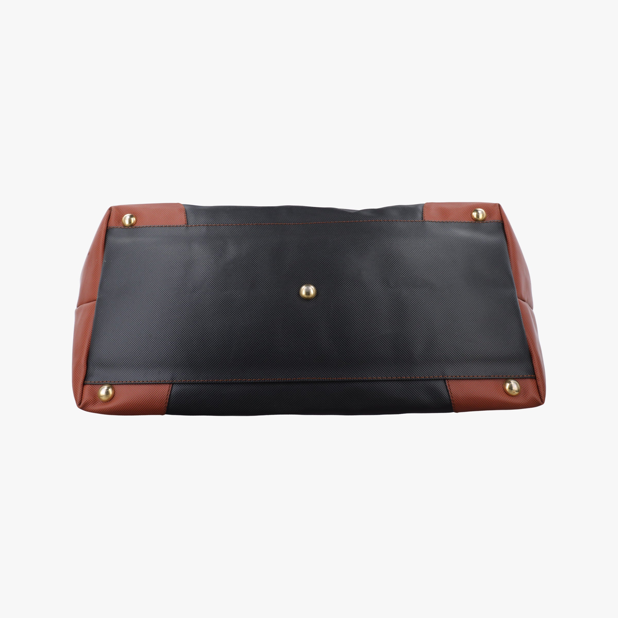 Marco Polo Jet Black × Caramel Brown PVC Coated Canvas × Calfskin マルコポーロ ブラック × ブラウン PVCコーティングキャンバス × カーフレザー 