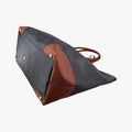 Marco Polo Jet Black × Caramel Brown PVC Coated Canvas × Calfskin マルコポーロ ブラック × ブラウン PVCコーティングキャンバス × カーフレザー 