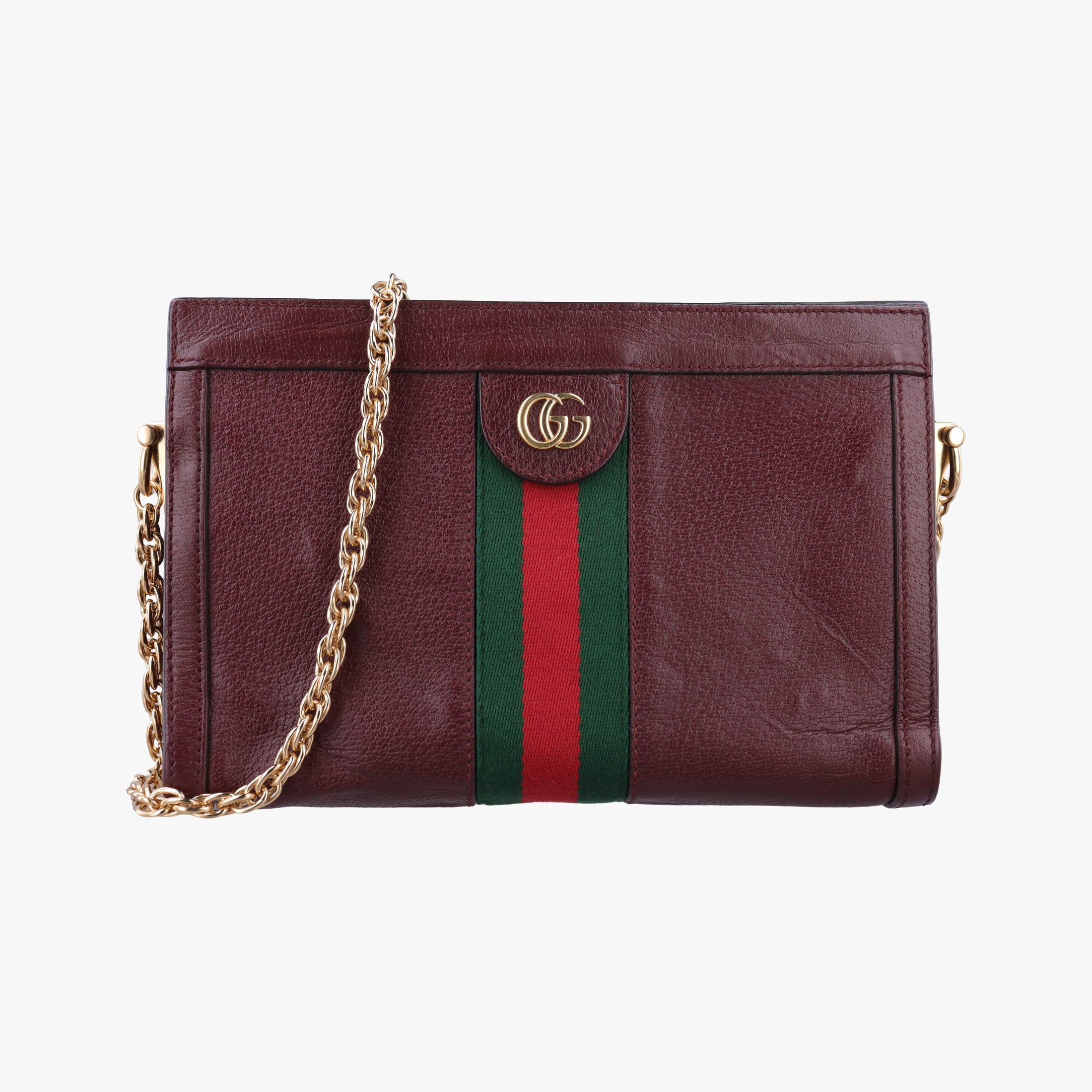 Ophidia Burgundy Leather 503877 H028727094オフィディア ワインレッド レザー 503877 H028727094
