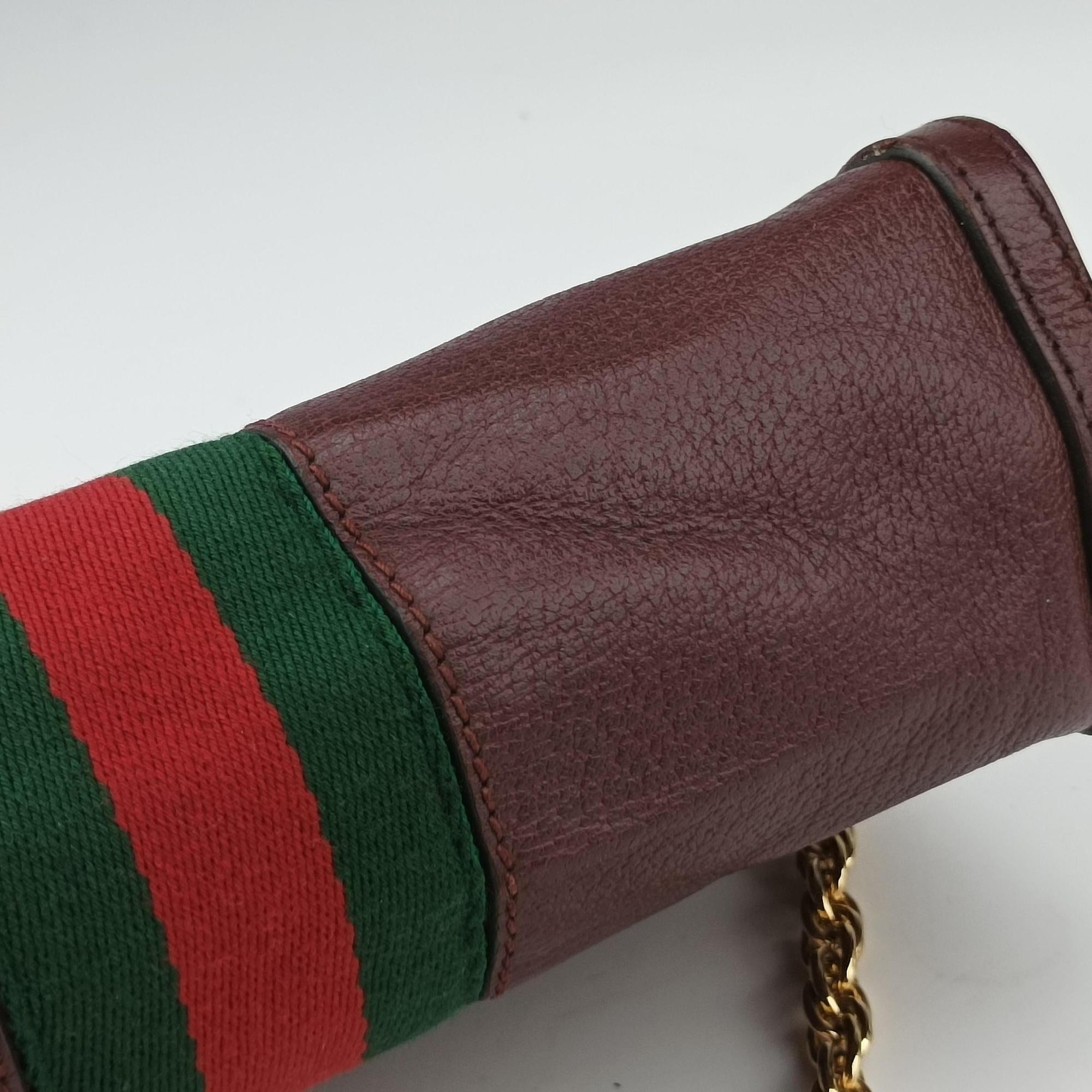 Ophidia Burgundy Leather 503877 H028727094オフィディア ワインレッド レザー 503877 H028727094