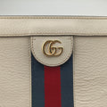 Ophidia White×Black×red Leather 503877 G028463823オフィディア ホワイト×ブラック×レッド レザー 503877 G028463823