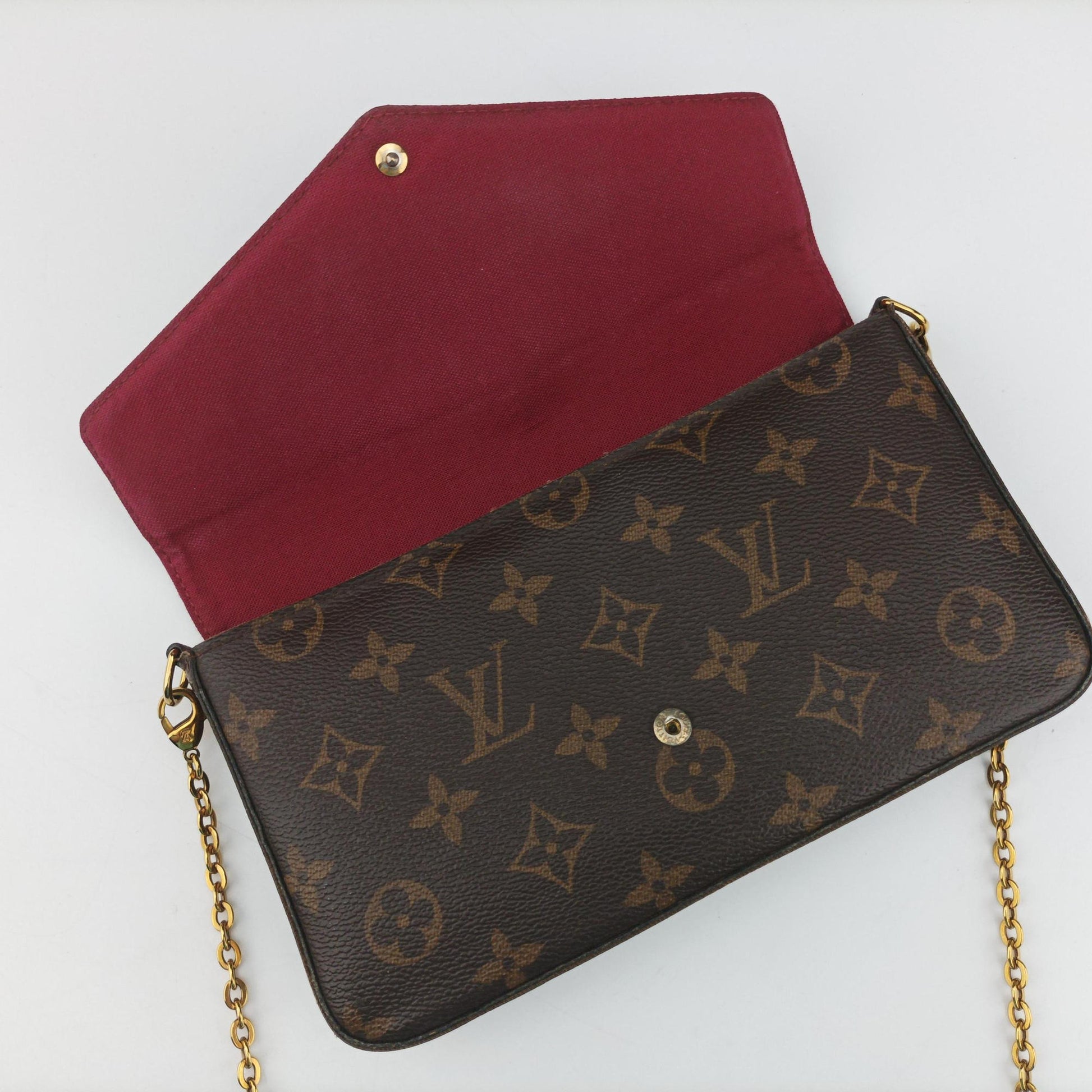 Pochette FeLICIE Brown Monogram Canvas M61276 SP1137ポシェット フェリシー モノグラム/ブラウン モノグラムキャンバス M61276 SP1137