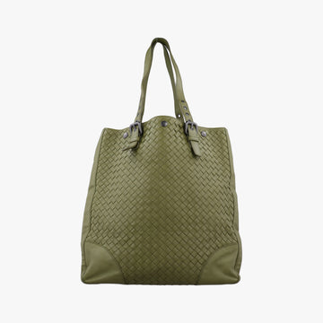 Intrecciato Shopper Acatl Green lambskin B03181332Rイントレチャート ショッパー アキャトル グリーン ラムスキン B03181332R