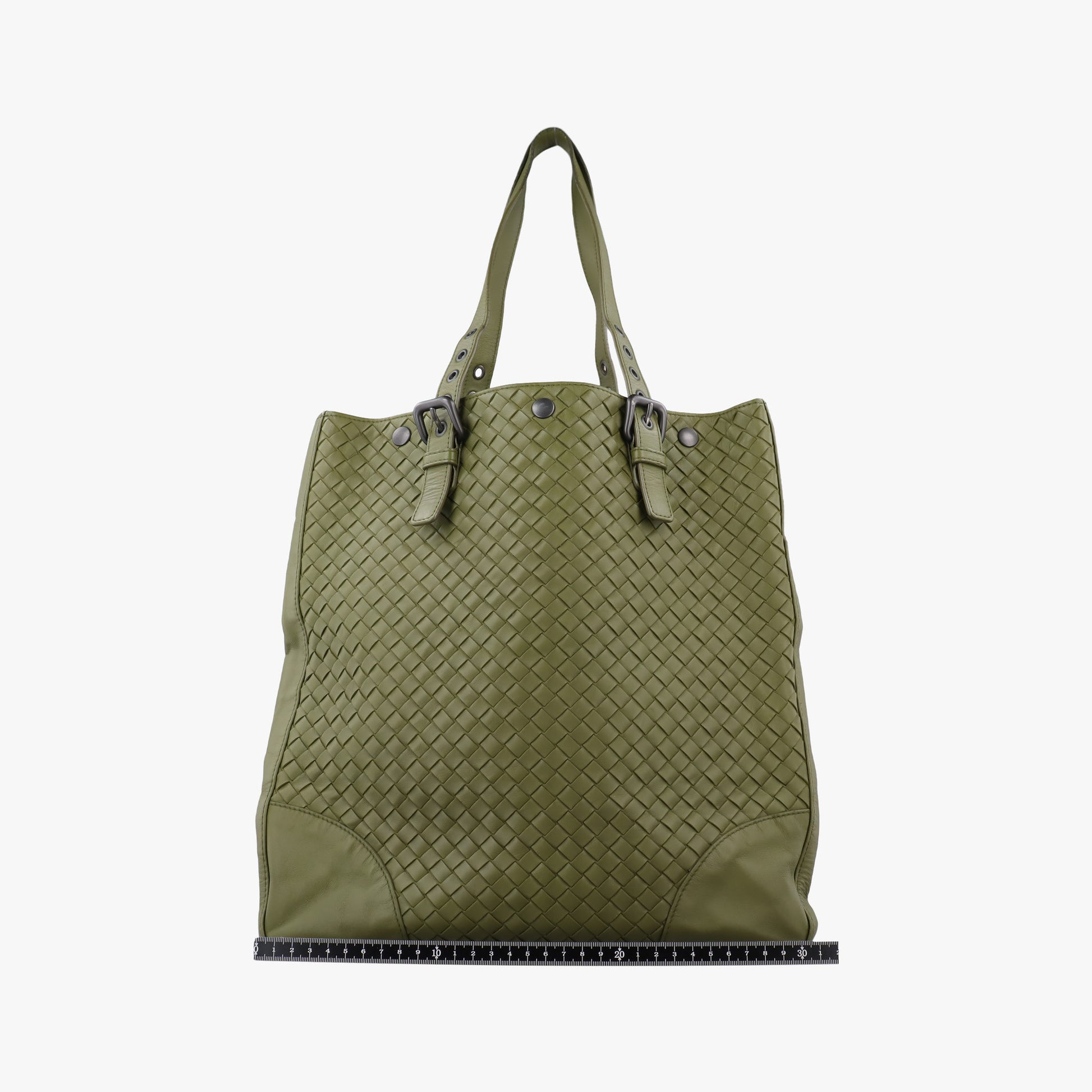 Intrecciato Shopper Acatl Green lambskin B03181332Rイントレチャート ショッパー アキャトル グリーン ラムスキン B03181332R