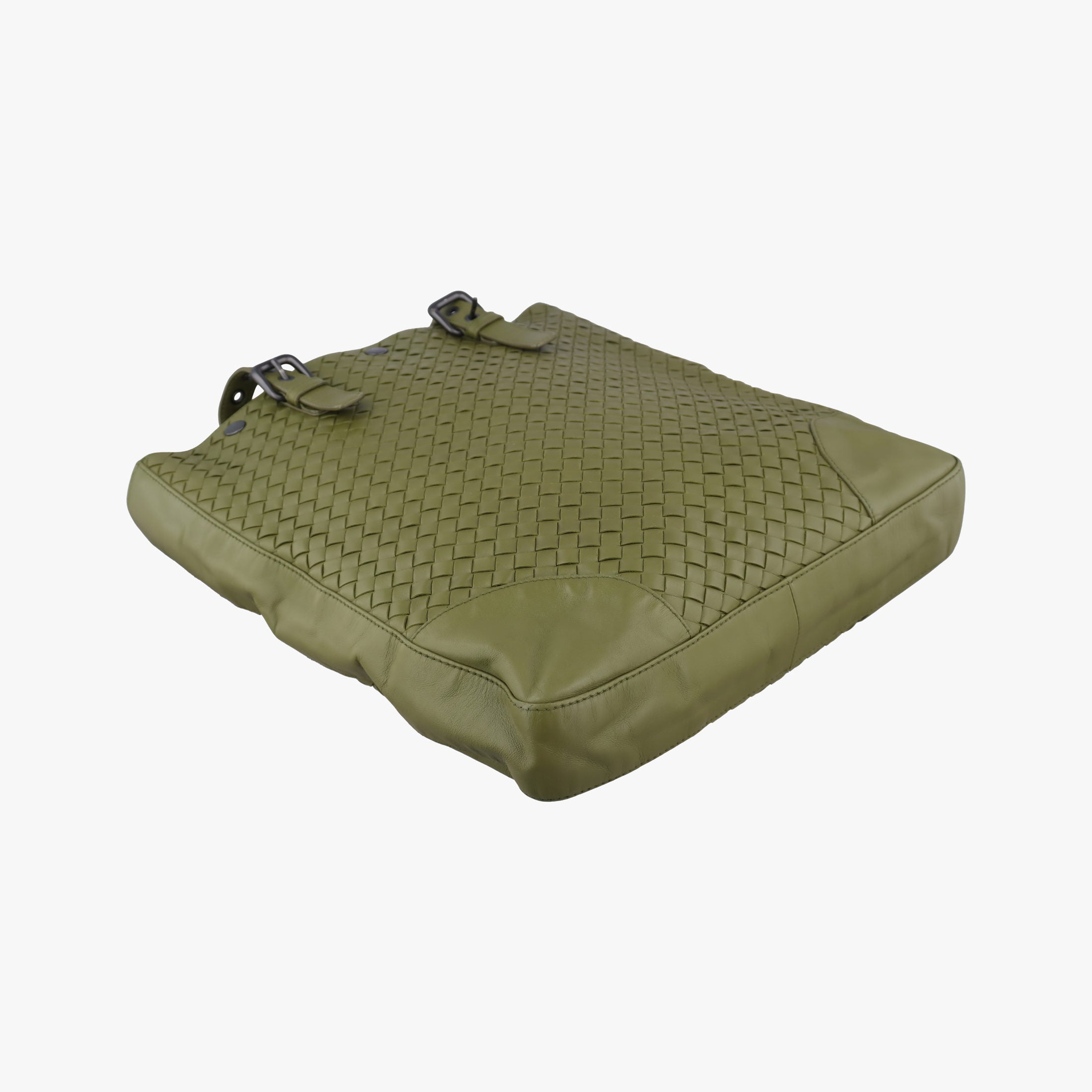 Intrecciato Shopper Acatl Green lambskin B03181332Rイントレチャート ショッパー アキャトル グリーン ラムスキン B03181332R