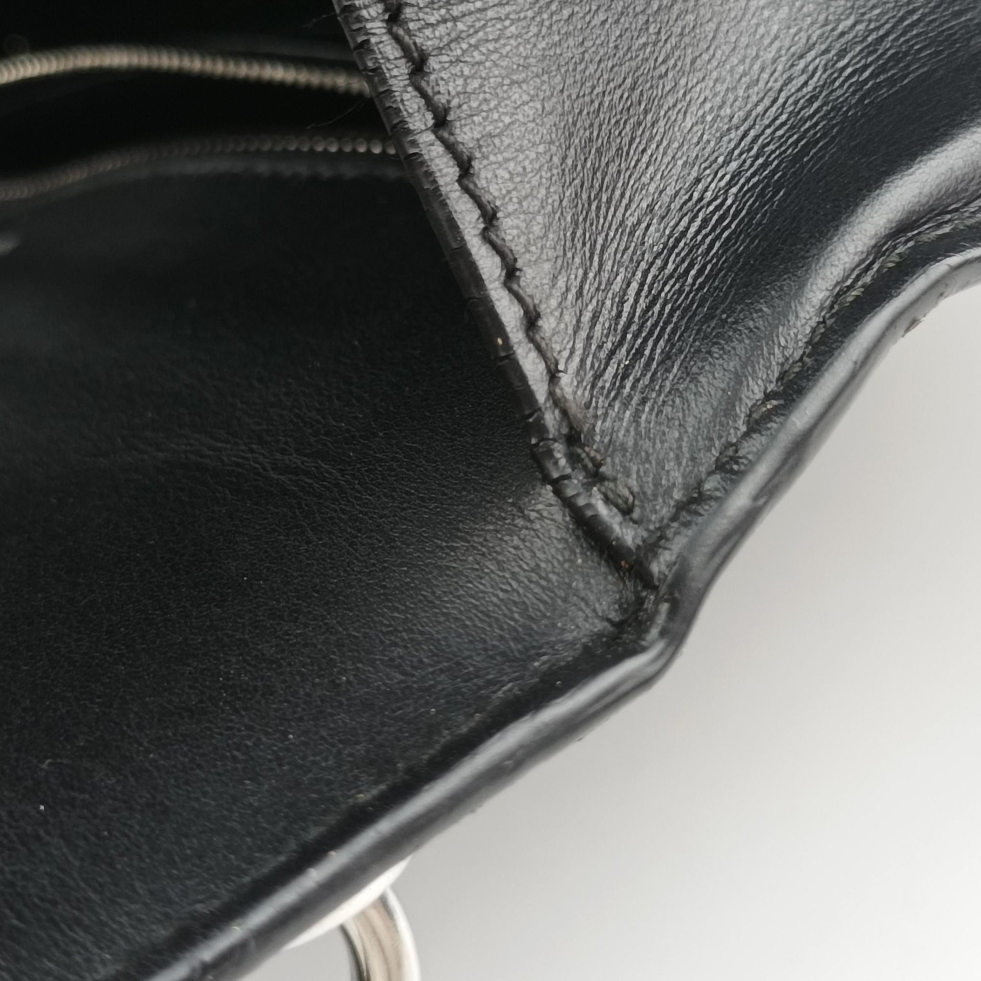 Electra Studded Black Leather×Saffiano leather 1BD120 25エレクトラ スタッズ ブラック レザー×サフィアーノレザー 1BD120 25