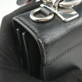 Electra Studded Black Leather×Saffiano leather 1BD120 25エレクトラ スタッズ ブラック レザー×サフィアーノレザー 1BD120 25