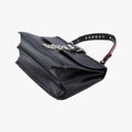 Electra Studded Black Leather×Saffiano leather 1BD120 25エレクトラ スタッズ ブラック レザー×サフィアーノレザー 1BD120 25