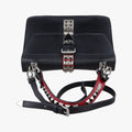 Electra Studded Black Leather×Saffiano leather 1BD120 25エレクトラ スタッズ ブラック レザー×サフィアーノレザー 1BD120 25