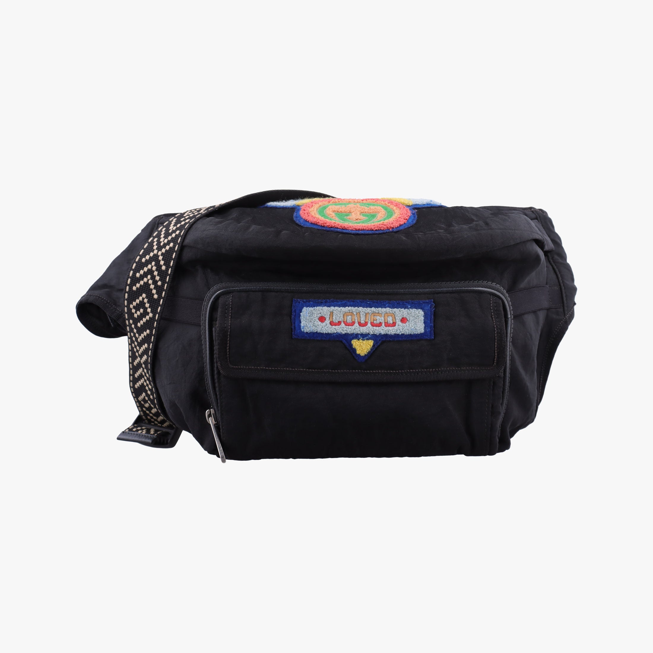 80s Patch Black Nylon 536842 D0260265221980s パッチ ブラック ナイロン 536842 D026026522