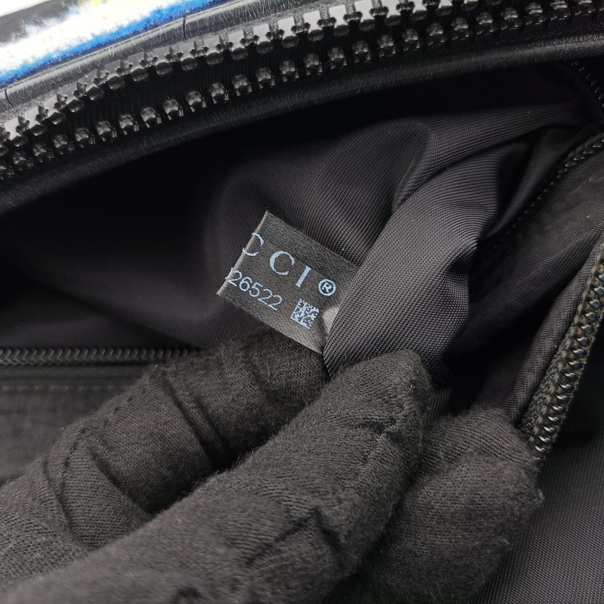 80s Patch Black Nylon 536842 D0260265221980s パッチ ブラック ナイロン 536842 D026026522