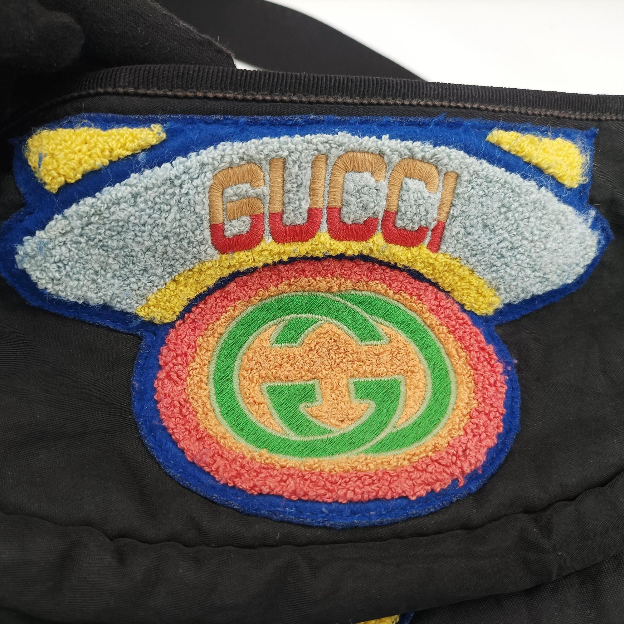 80s Patch Black Nylon 536842 D0260265221980s パッチ ブラック ナイロン 536842 D026026522