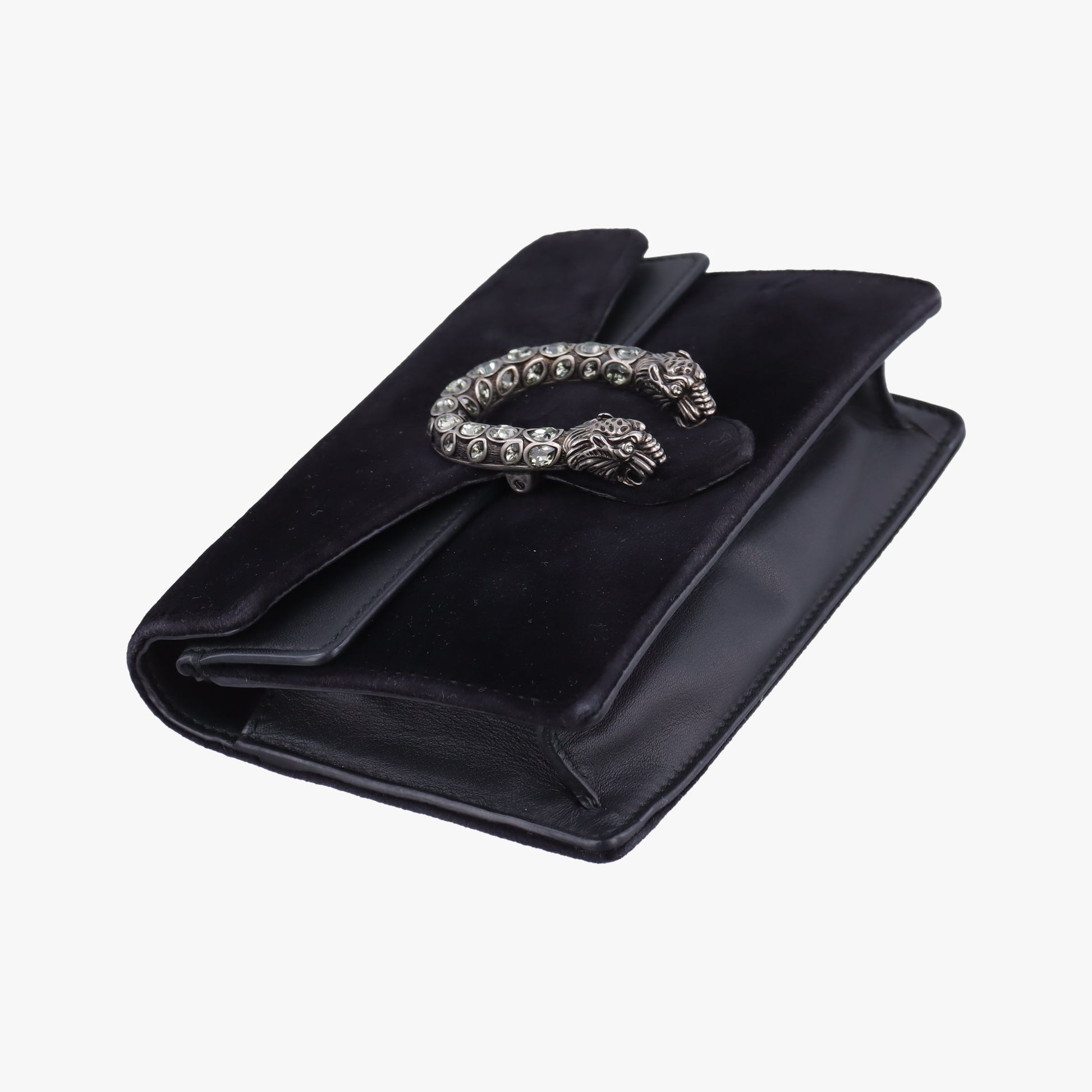 Dionysus Black velour×Leather 476432 ディオニュソス ブラック ベロア×レザー 476432 