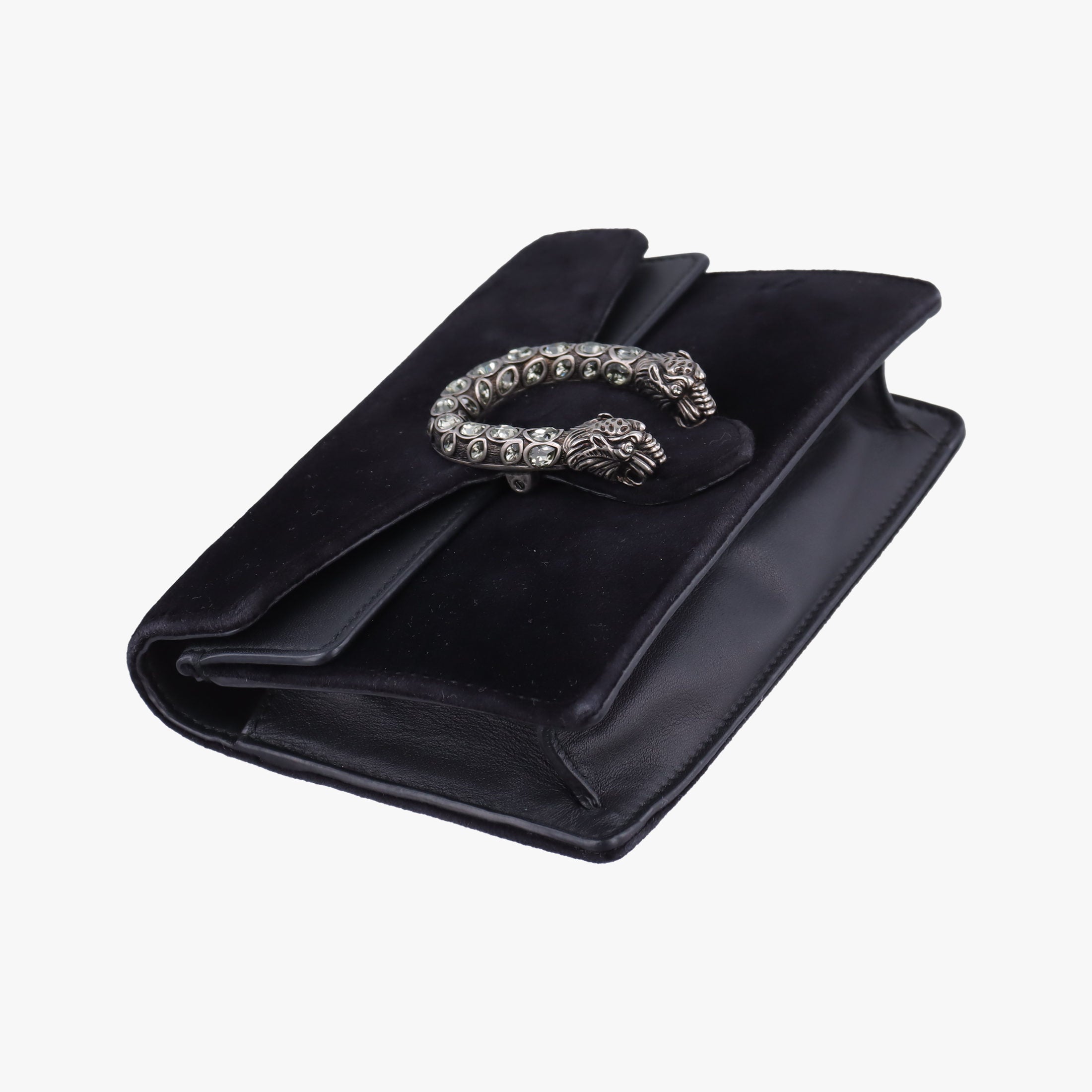 Dionysus Black velour×Leather 476432 ディオニュソス ブラック ベロア×レザー 476432 