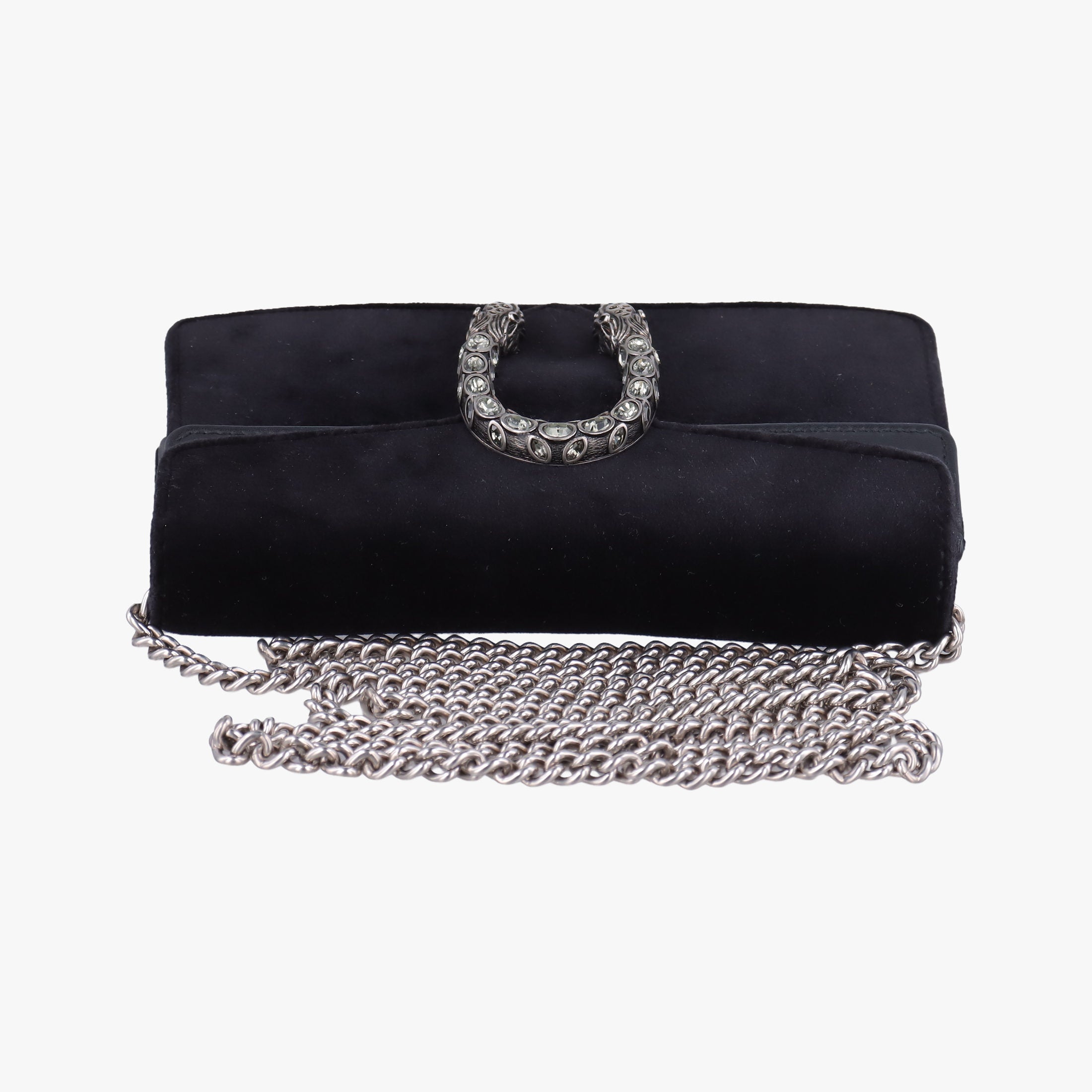 Dionysus Black velour×Leather 476432 ディオニュソス ブラック ベロア×レザー 476432 