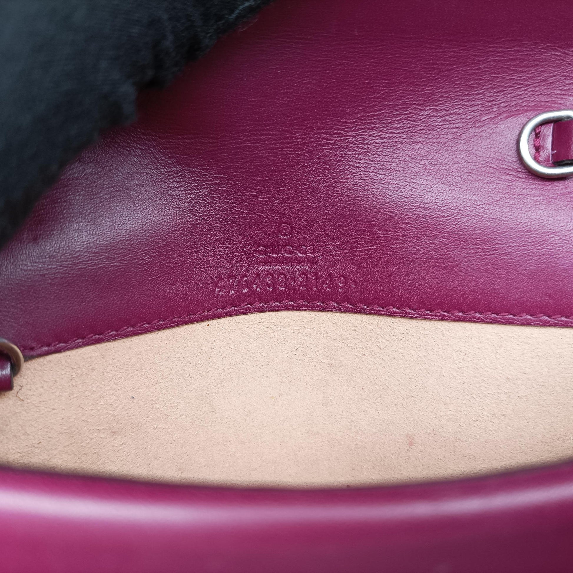 Dionysus Purple velour×Leather 476432 ディオニュソス パープル ベロア×レザー 476432 