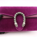 Dionysus Purple velour×Leather 476432 ディオニュソス パープル ベロア×レザー 476432 