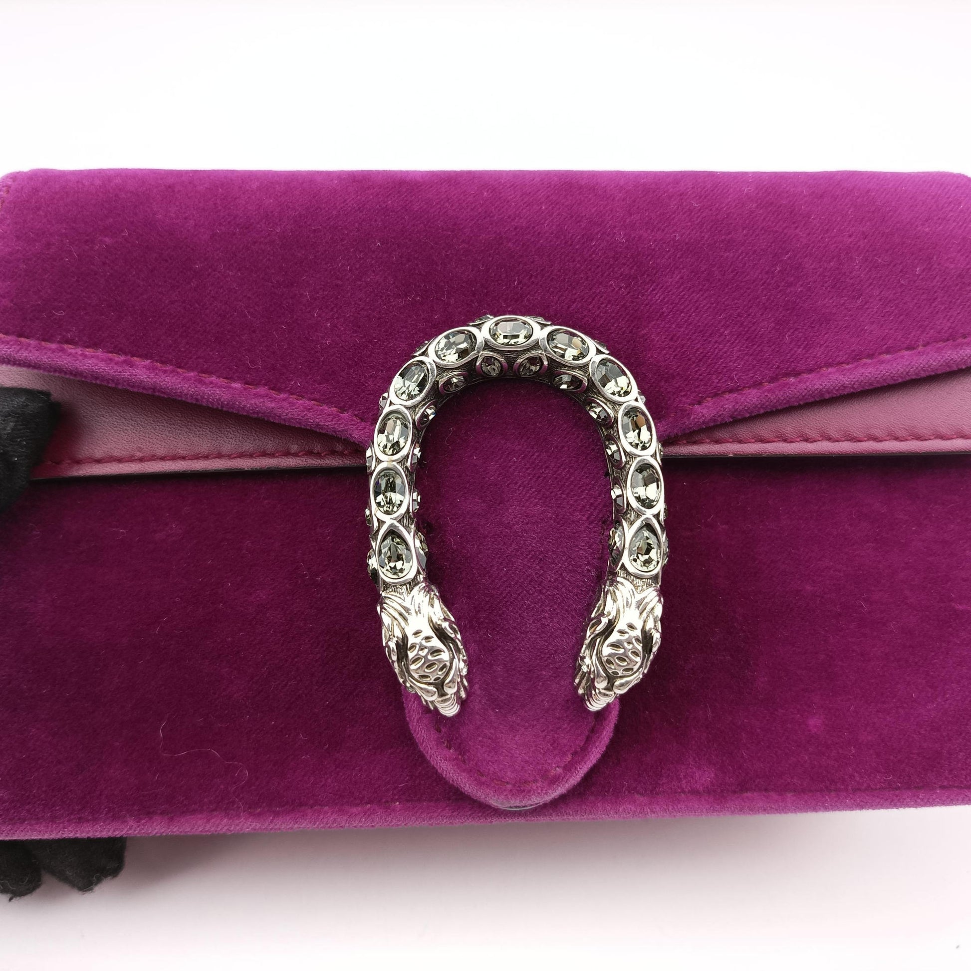 Dionysus Purple velour×Leather 476432 ディオニュソス パープル ベロア×レザー 476432 