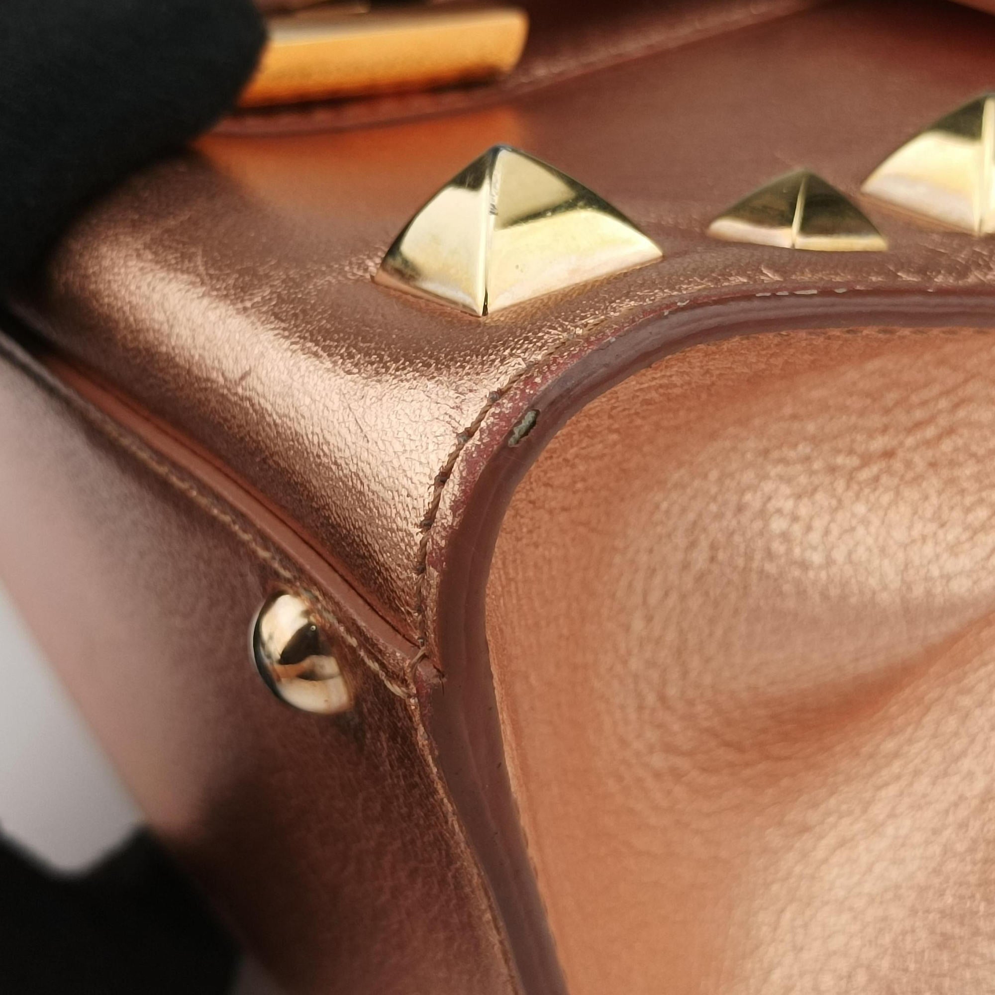 Brillant Mini Pink Gold leather BO4Bブリヨン ミニ ピンクゴールド レザー BO4B