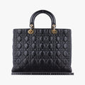 Lady Dior Black lambskin 17-BO-0112レディディオール ブラック ラムスキン 17-BO-0112