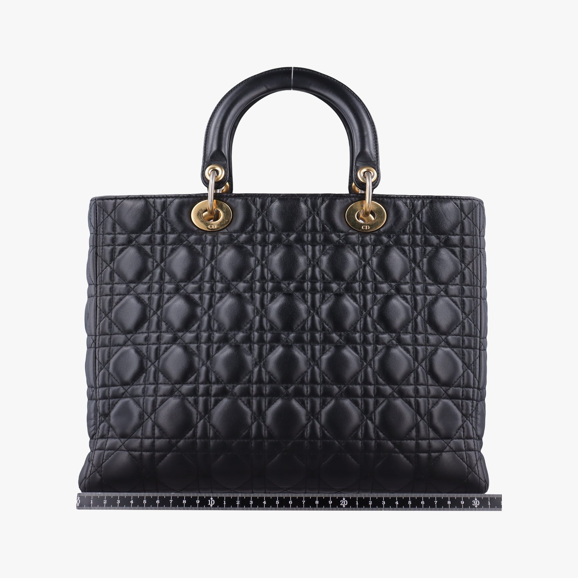Lady Dior Black lambskin 17-BO-0112レディディオール ブラック ラムスキン 17-BO-0112