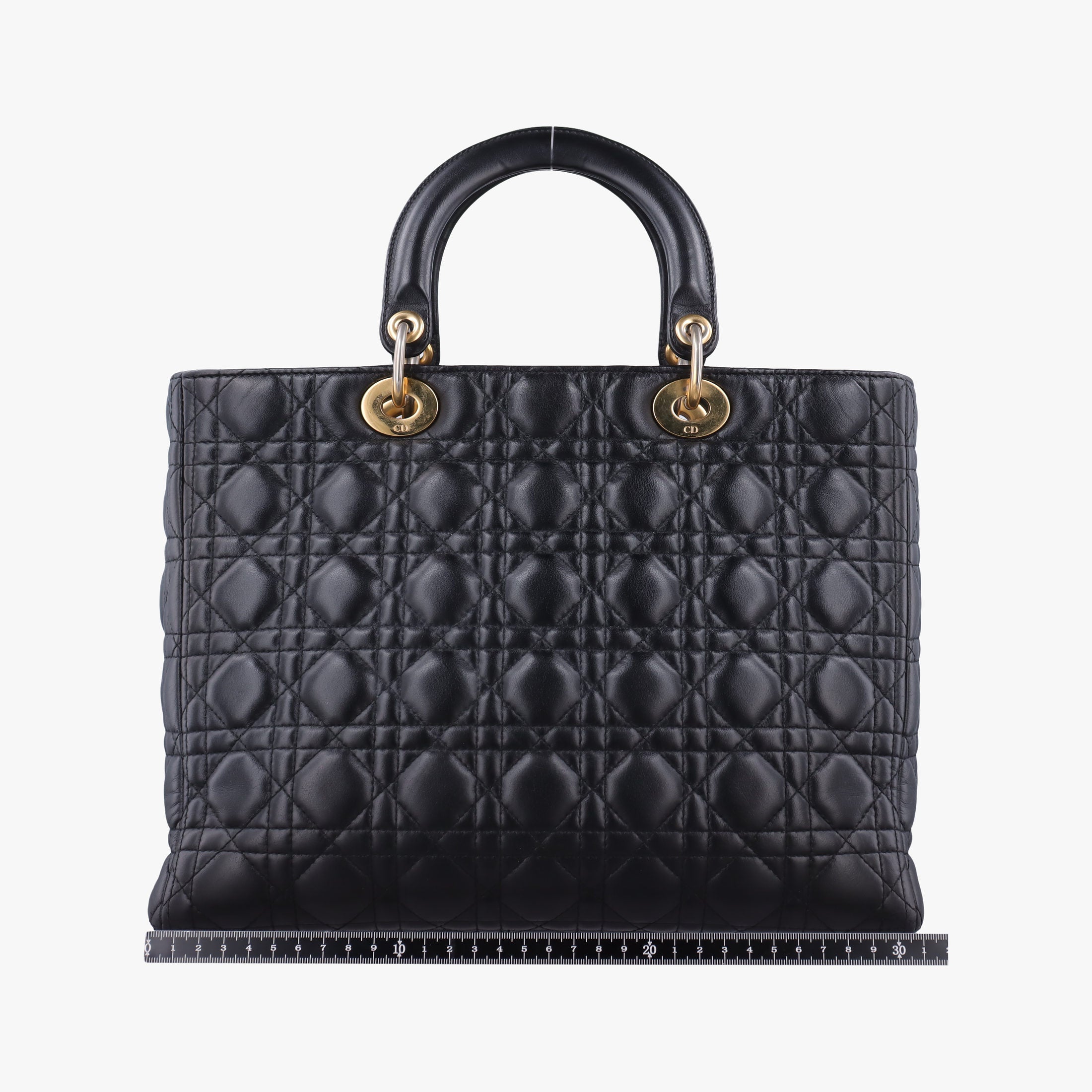 Lady Dior Black lambskin 17-BO-0112レディディオール ブラック ラムスキン 17-BO-0112