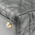 Lady Dior Black lambskin 17-BO-0112レディディオール ブラック ラムスキン 17-BO-0112