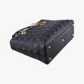 Lady Dior Black lambskin 17-BO-0112レディディオール ブラック ラムスキン 17-BO-0112
