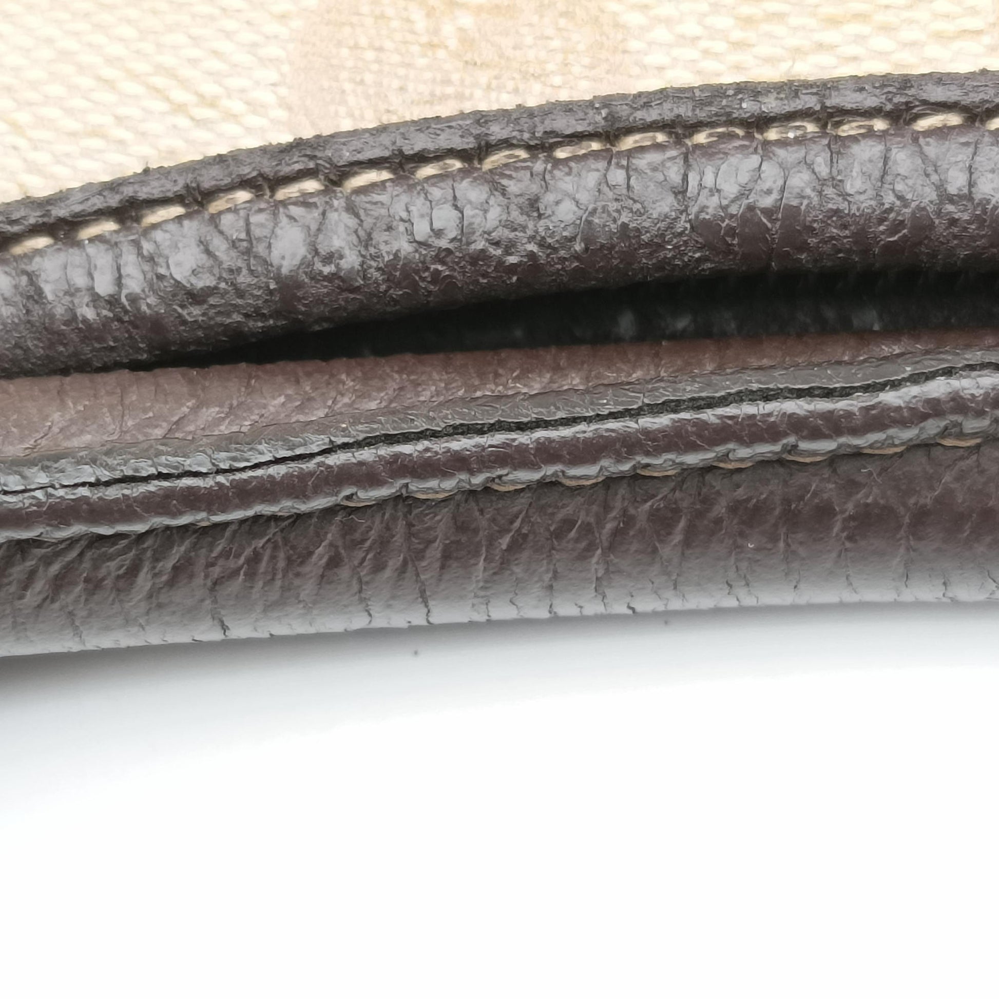GG Crystal Abbey Hobo Beige PVC coated canvas×leather 268636 G011808102ジージークリスタルアビーホーボー ベージュ PVCコーティングキャンバス×レザー 268636 G011808102