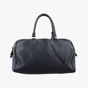Speedy Bandouliere 30 NM Noir Monogram Empreinte M42406 AR1107スピーディ バンドリエール 30 NM ノワール モノグラム アンプラント M42406 AR1107