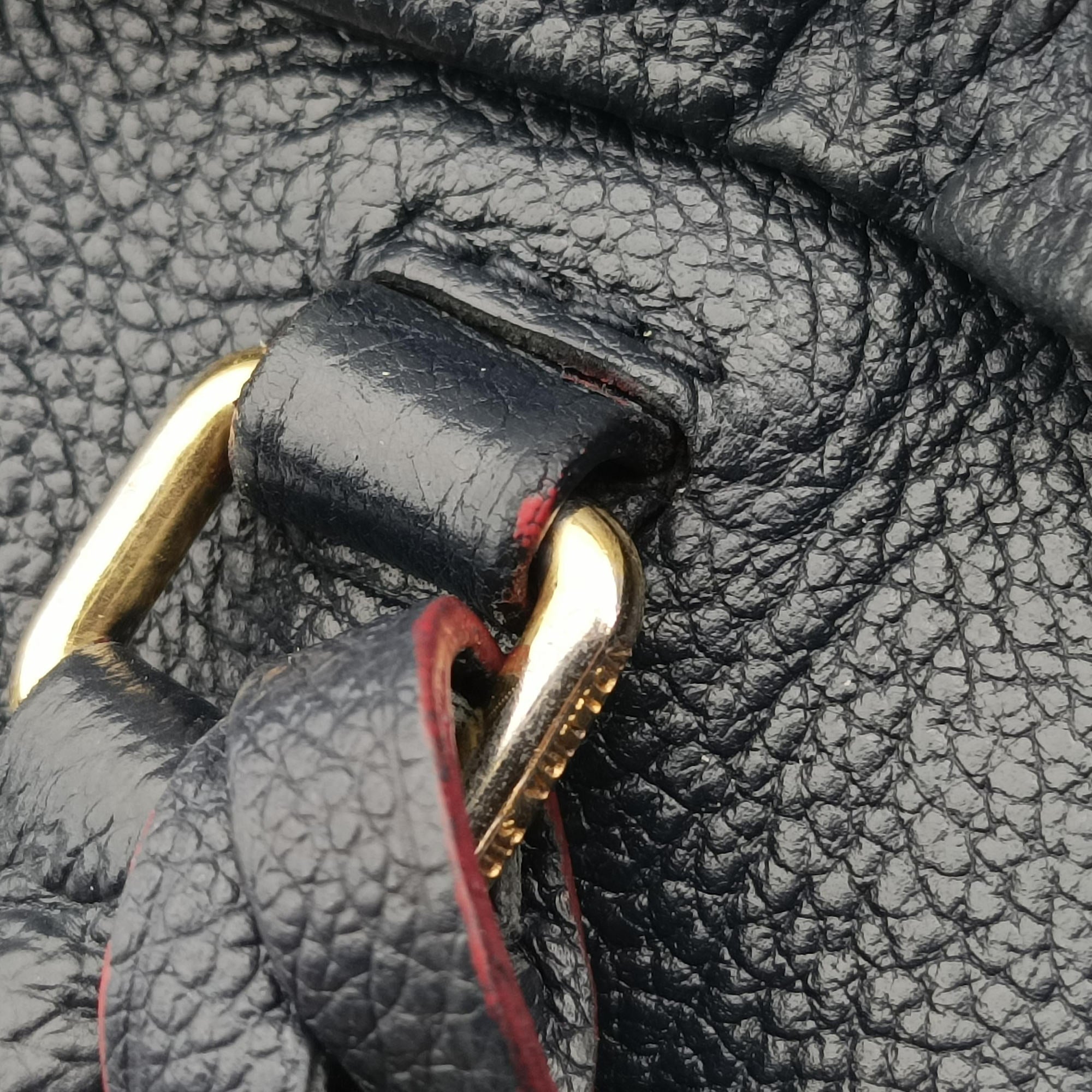 Speedy Bandouliere 30 NM Noir Monogram Empreinte M42406 AR1107スピーディ バンドリエール 30 NM ノワール モノグラム アンプラント M42406 AR1107