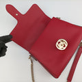 Interlocking G Red Leather 510302 A027422213インターロッキングG レッド レザー 510302 A027422213