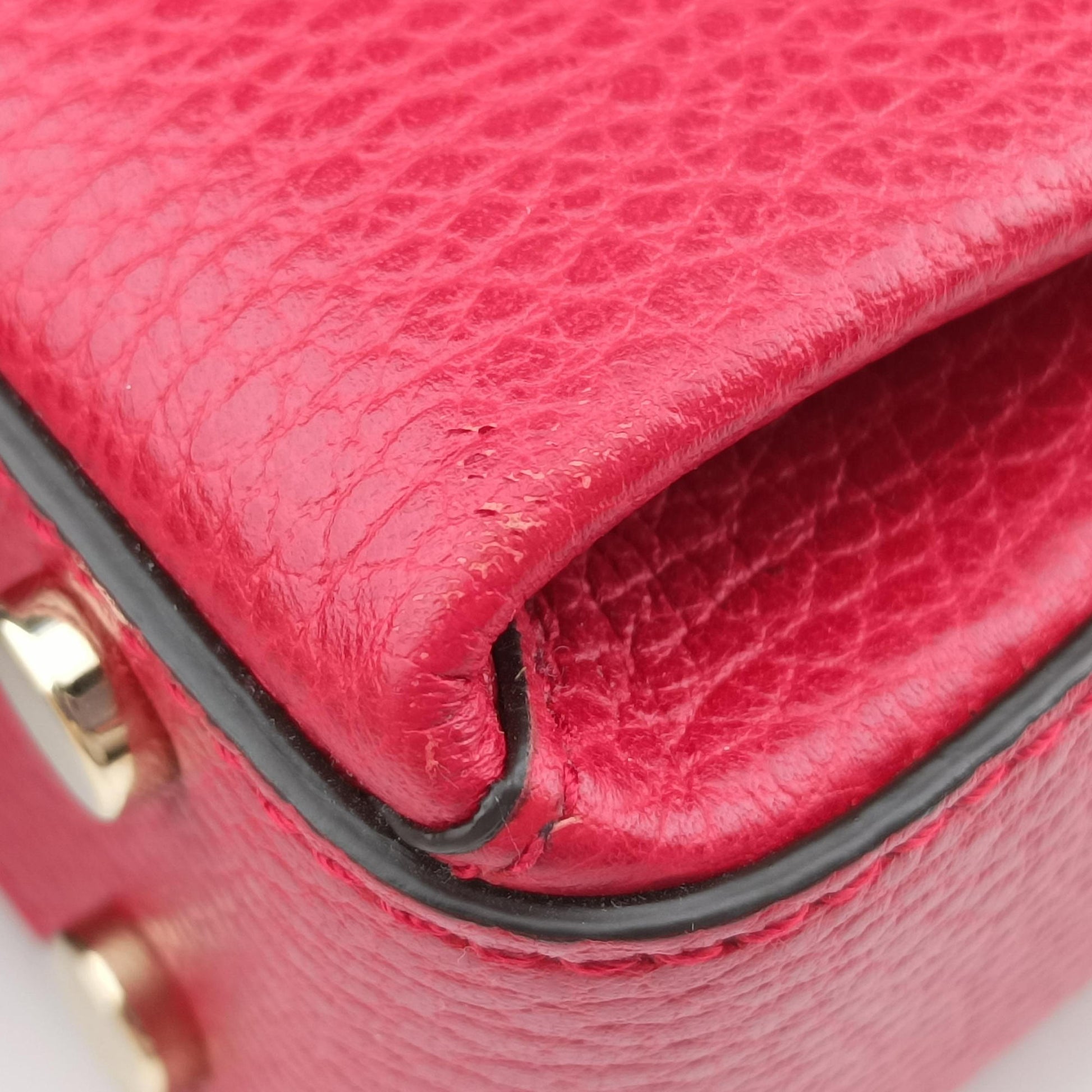 Interlocking G Red Leather 510302 A027422213インターロッキングG レッド レザー 510302 A027422213