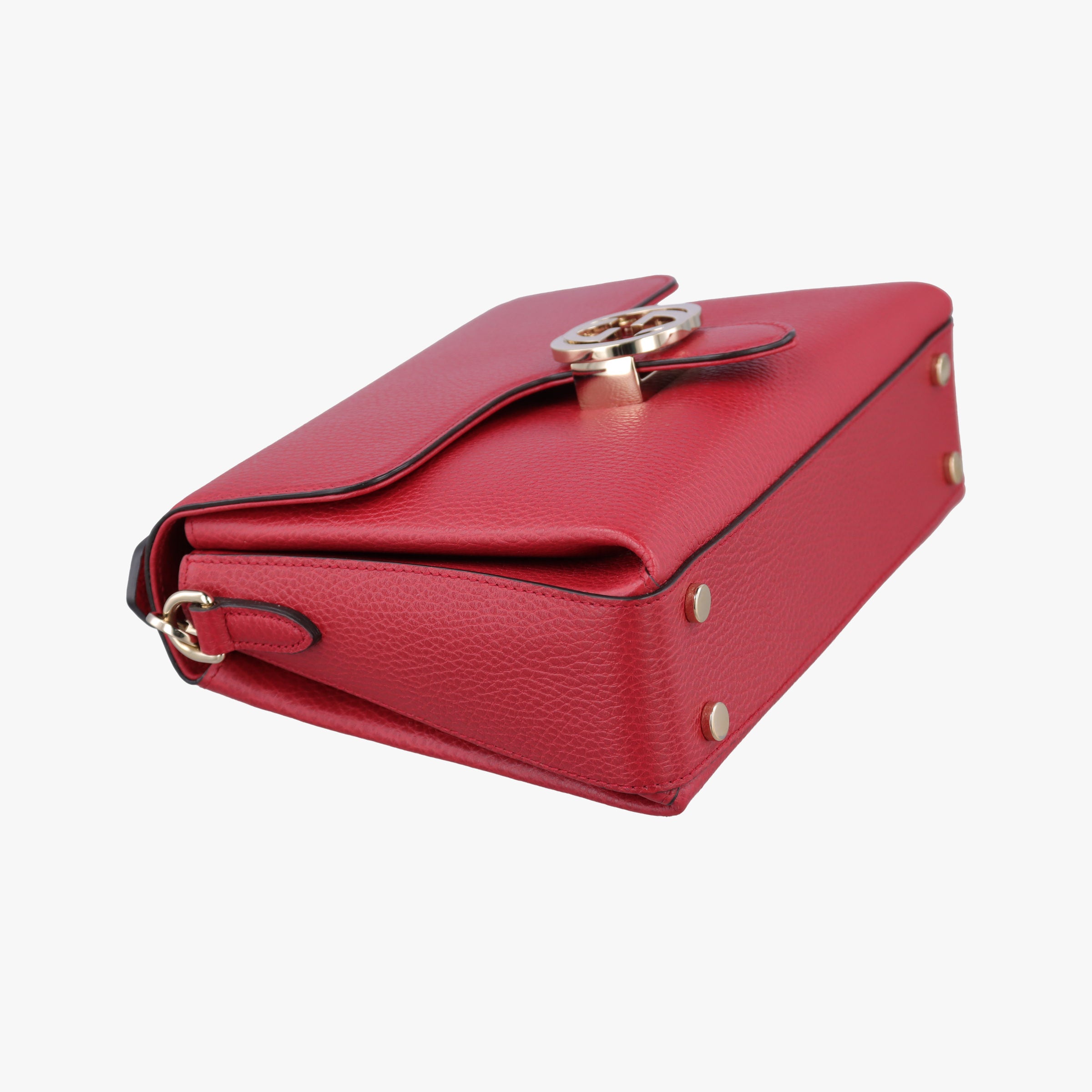 Interlocking G Red Leather 510302 A027422213インターロッキングG レッド レザー 510302 A027422213