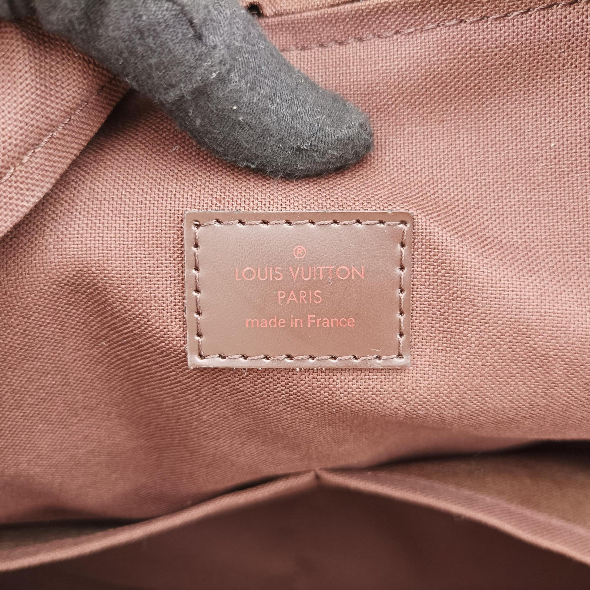 Eole 50 Damier Ebene Damier Canvas N23205 BA3098エオール 50 ダミエ エベヌ ダミエキャンバス N23205 BA3098