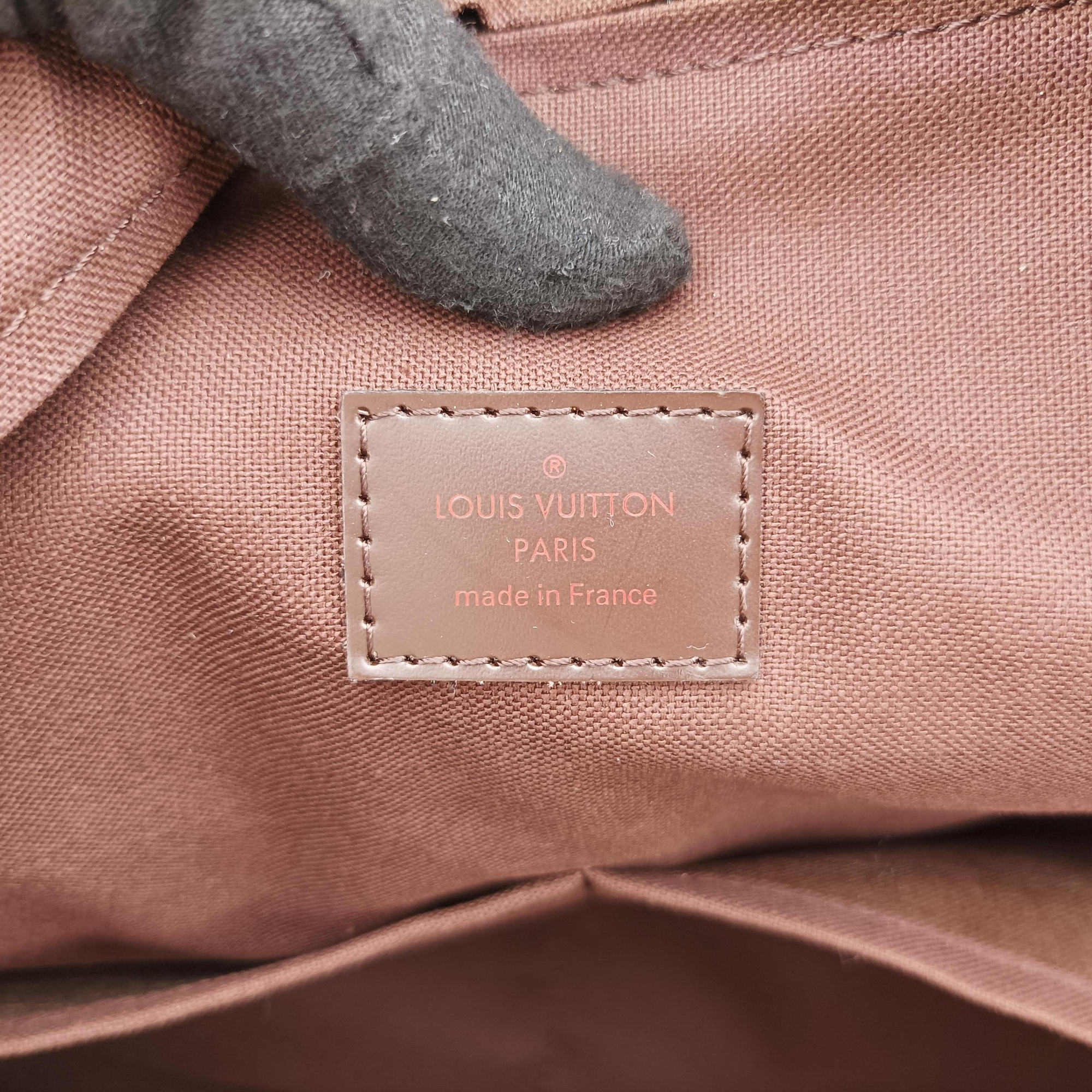 Eole 50 Damier Ebene Damier Canvas N23205 BA3098エオール 50 ダミエ エベヌ ダミエキャンバス N23205 BA3098