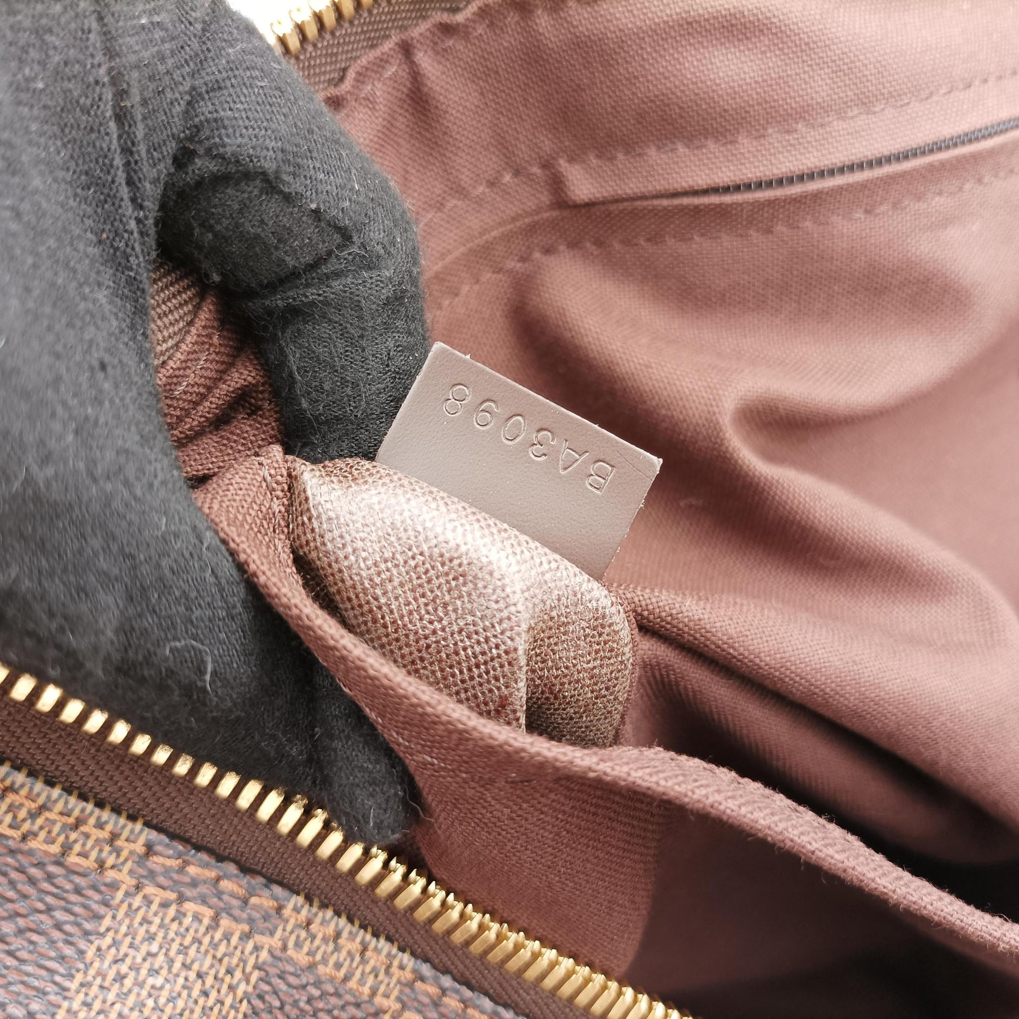 Eole 50 Damier Ebene Damier Canvas N23205 BA3098エオール 50 ダミエ エベヌ ダミエキャンバス N23205 BA3098