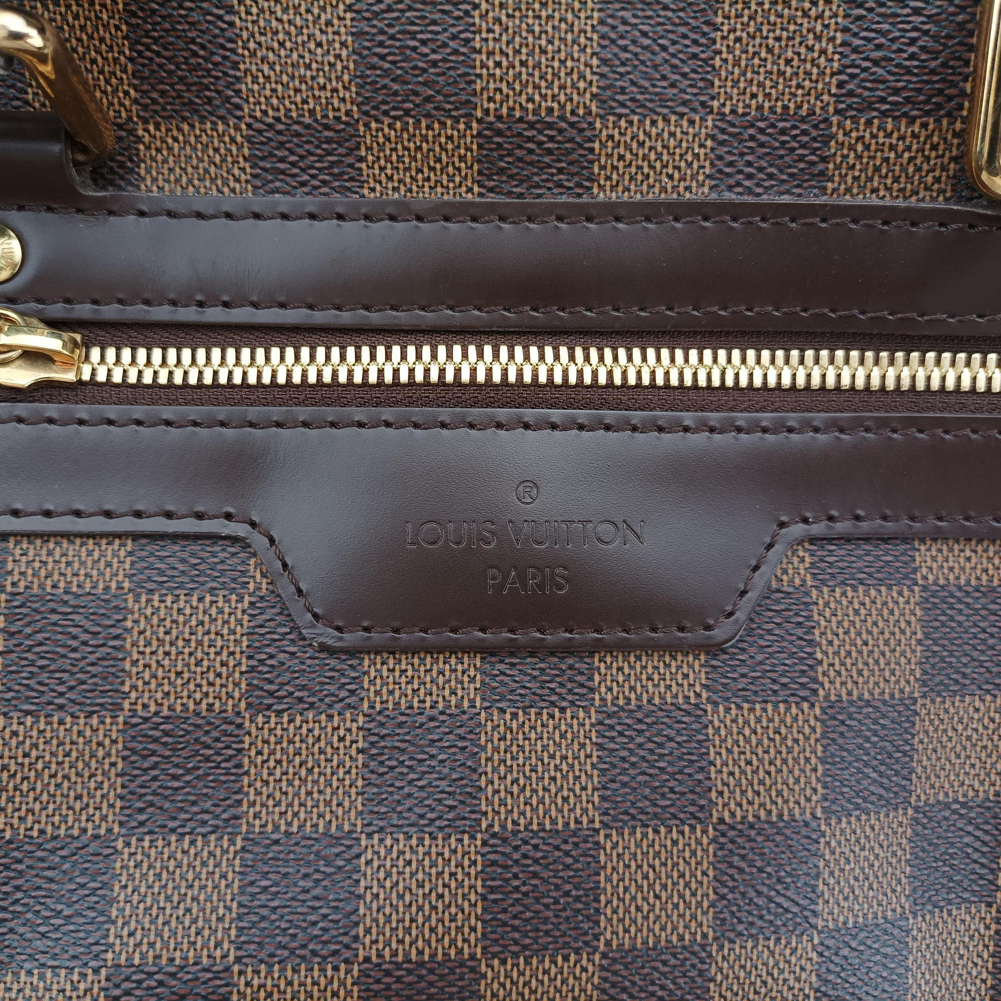 Eole 50 Damier Ebene Damier Canvas N23205 BA3098エオール 50 ダミエ エベヌ ダミエキャンバス N23205 BA3098