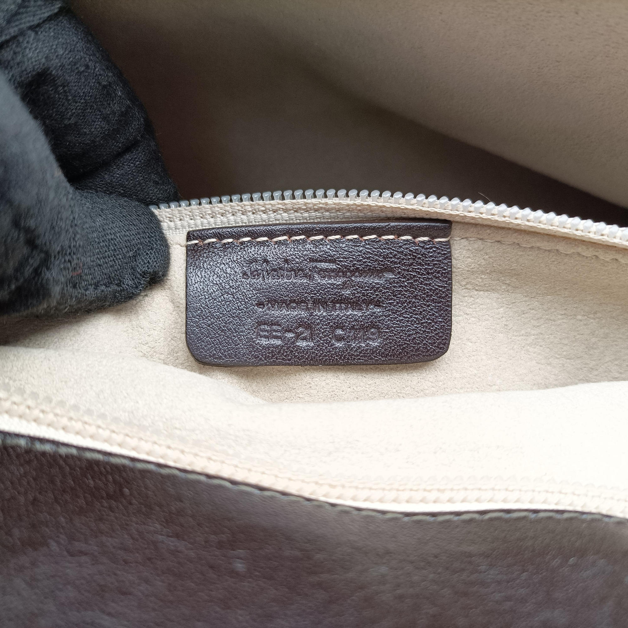 Vara Bow Brown x Black ponyhair EE-21 C119ヴァラ リボン ブラウン×ブラック ハラコ EE-21 C119