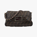Mia Flap Brown Jacquard 8BT163 2373-8BR614-WTH-099ミア フラップ ブラウン ジャガード 8BT163 2373-8BR614-WTH-099