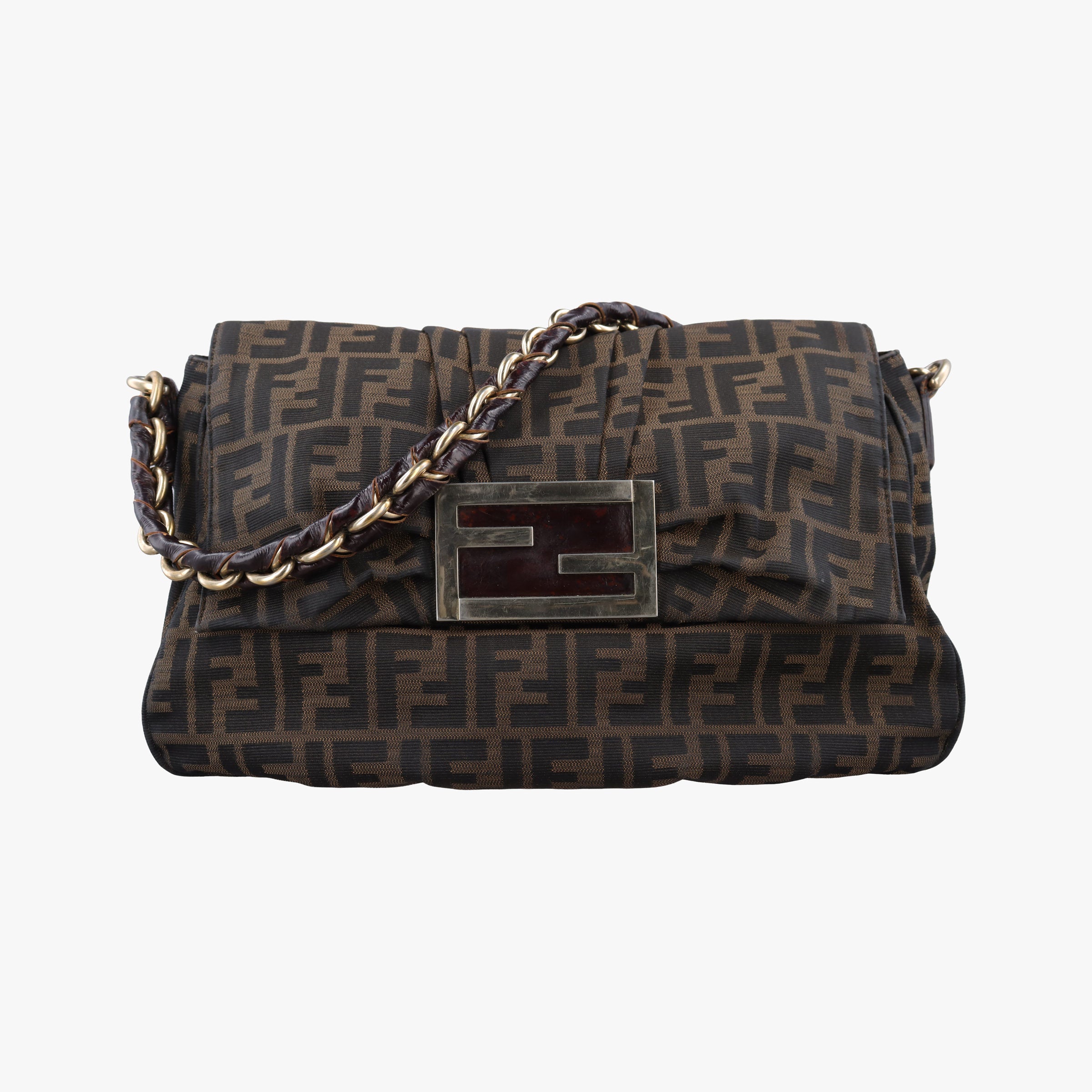 Mia Flap Brown Jacquard 8BT163 2373-8BR614-WTH-099ミア フラップ ブラウン ジャガード 8BT163 2373-8BR614-WTH-099