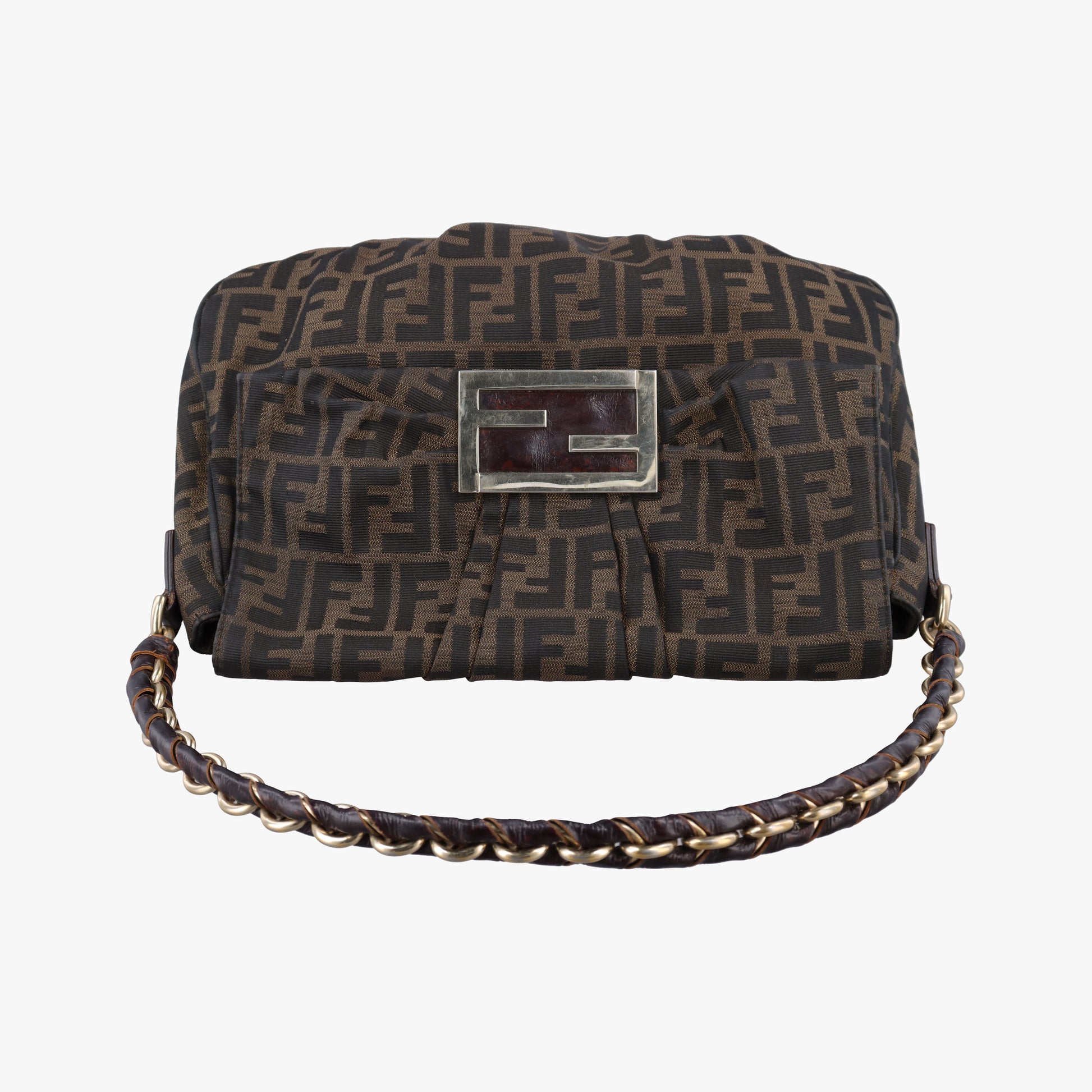 Mia Flap Brown Jacquard 8BT163 2373-8BR614-WTH-099ミア フラップ ブラウン ジャガード 8BT163 2373-8BR614-WTH-099
